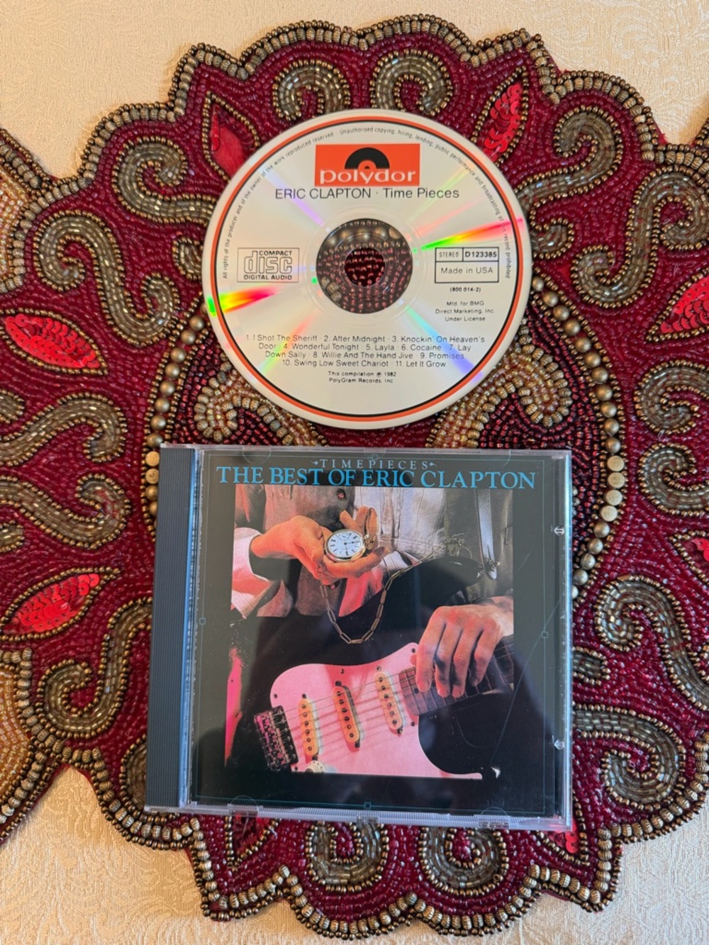 Eric Clapton "Time Pieces - The Best of Eric Clapton" used CD